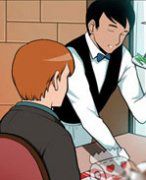 色系军团漫画系列之吃饭拍照