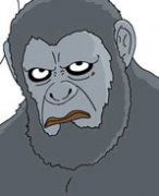 186.卡列漫画故事之猩球崛起