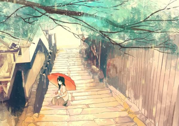 一些动漫风景图