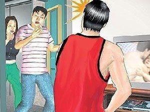 如果你是图中那个男人，突然间…