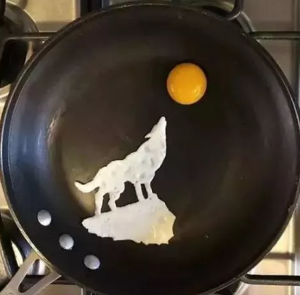 煎个蛋也这么骚