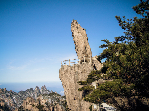 黄山风景图摄影图片欣赏,看着美景就