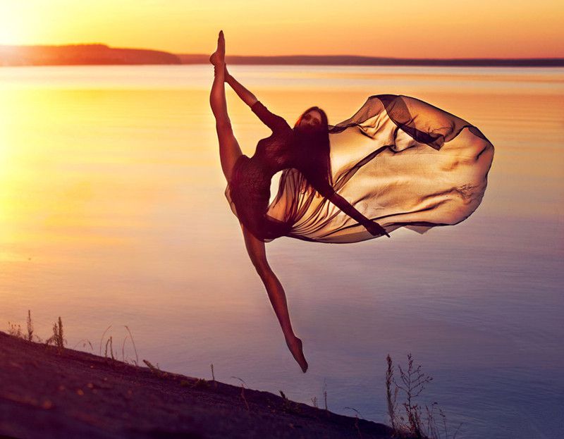 一个舞者的意境美图 青春是一场盛大的演出