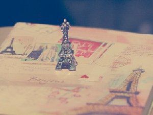 唯美铁塔图片 你是我心底最美的一道