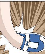 卡列漫画故事之抱着舒服