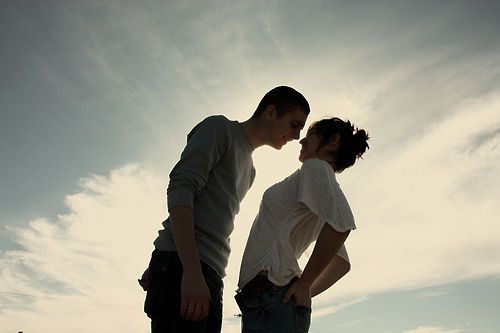 情侣唯美图片 腻在一起就是幸福