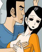 卡列漫画故事之爸爸的考验