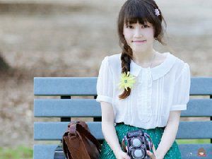 唯美意境图片 青春妹子写真