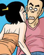 卡列漫画故事之女鬼魂的报复