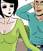 卡列漫画故事之进我房间的男人