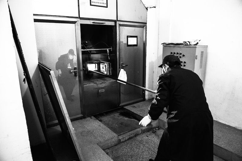 北京殡仪馆照片 火化场火化全程视频