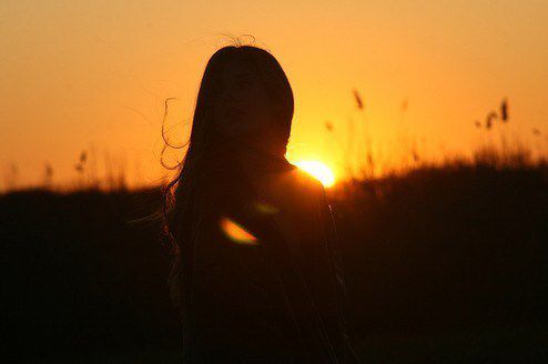 唯美意境图片 溺死在阳光下