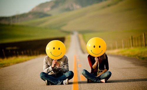 唯美图片 缘分就是，不早不晚，恰恰刚好