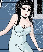 卡列漫画故事之淋湿的她