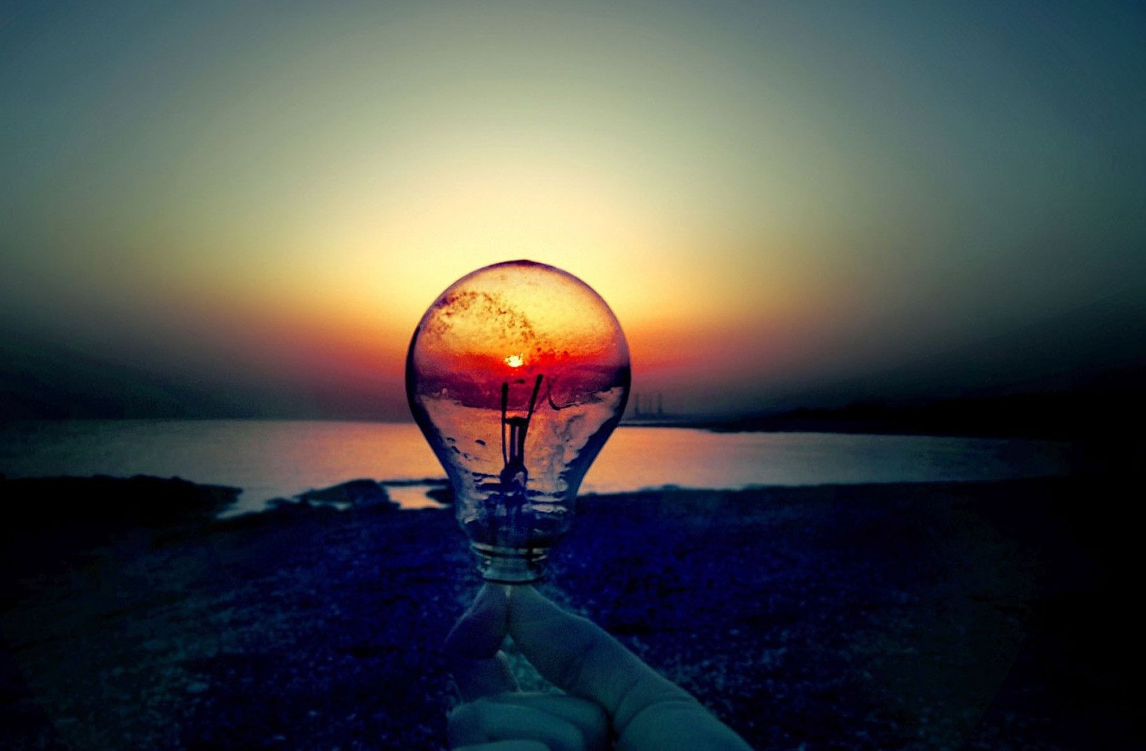 意境灯的图 人生，就是一种简单的轨迹