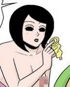 卡列漫画故事之给打伞的男人