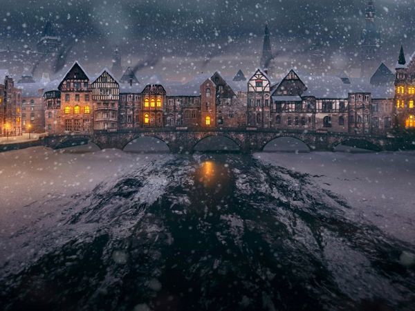 意境美景图片 温暖皆为我爱