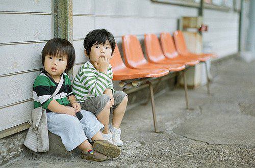 天真可爱的孩子们唯美图