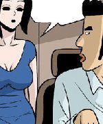 卡列漫画故事之不安的女人