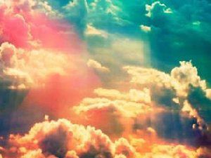 唯美天空风景图片 心情很是美丽