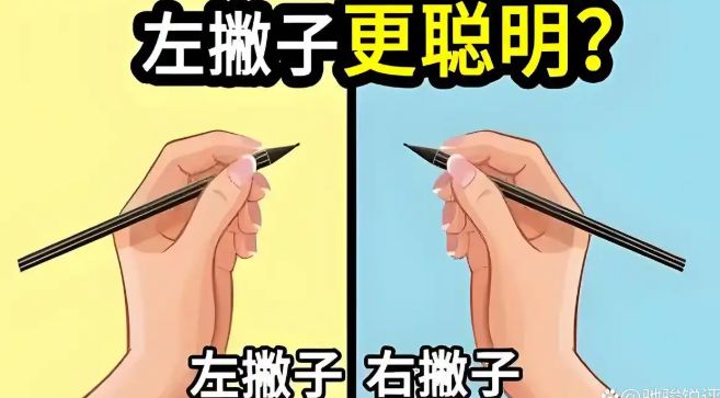 中国科学家揭示左撇子真相 并不是聪